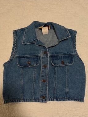 Women’s Vintage Denim Vest